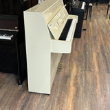 Yamaha M1E 43"  Continental Console Piano w/ Dehumidifier c1992 #T155202 for sale near Chicago, IL - Family Piano Co
