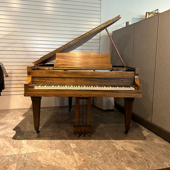 Cable BB 5' Satin Walnut Grand Piano Serial # 274916 c.1928