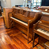 Young Chang F108B 1903256 Satin Walnut 43" Console Piano for sale in Waukegan, IL | Family Piano Co
