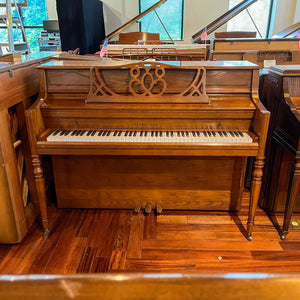 Young Chang F108B 1903256 Satin Walnut 43" Console Piano for sale in Waukegan, IL | Family Piano Co