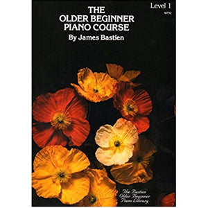 The Older Beginner Piano Course by James Bastien - Level 1 for sale in Waukegan, IL - Family Piano Co