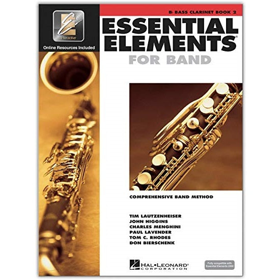 Essential Elements for Band - B-Flat Bass Clarinet | Book 2 (w/ EEi) for sale in Waukegan, IL - Family Piano Co