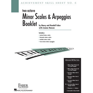 Achievement Skill Sheet No. 6: Two-Octave Minor Scales & Arpeggios - Family Piano Co