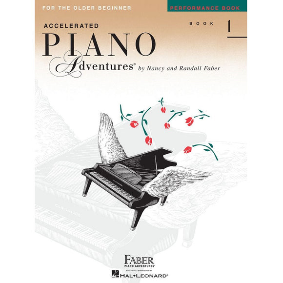 Accelerated Piano Adventures for the Older Beginner - Performance Book 1 for sale in Waukegan, IL - Family Piano Co
