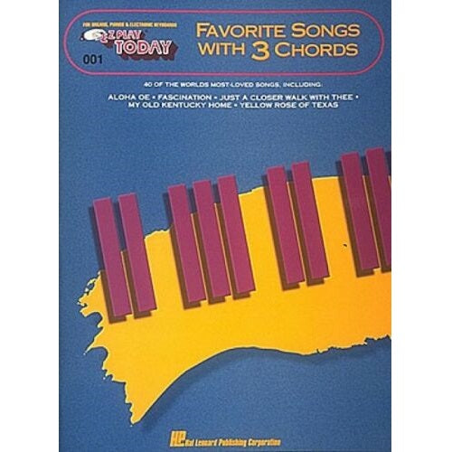 Favorite Songs with 3 Chords - E-Z Play Today Volume 1 for sale in Waukegan, IL - Family Piano Co