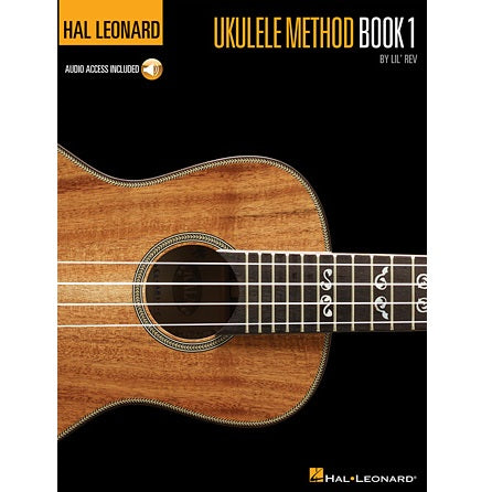 Hal Leonard Ukulele Method by Lil' Rev - Book 1 (w/ Online Audio Access) for sale in Waukegan, IL - Family Piano Co