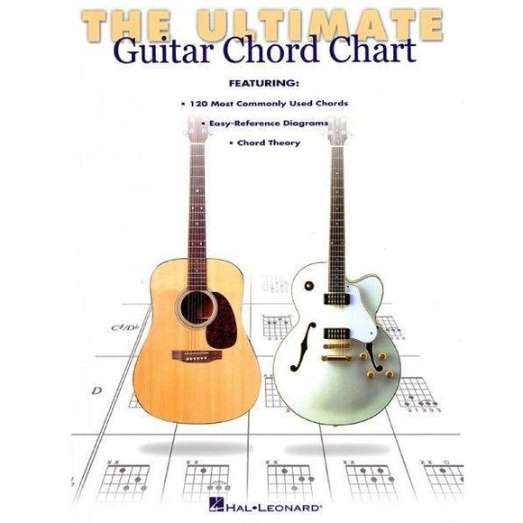 The Ultimate Guitar Chord Chart: 120 Common Chords, Diagrams & Chord Theory for sale in Waukegan, IL - Family Piano Co
