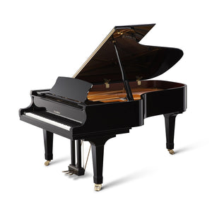 Kawai GX-6 BLAK Grand Piano in Polished Ebony for sale in Waukegan, IL - Family Piano Co
