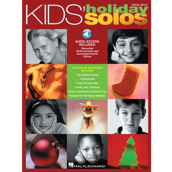 Kids' Holiday Solos: 10 Songs of the Season (Vocal Solo) (w/ Audio Access) for sale in Waukegan, IL - Family Piano Co