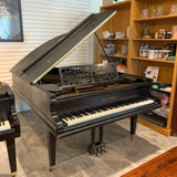 Mason & Hamlin 6'2 Satin Black "Screw Strung" Grand Piano for sale in Waukegan, Illinois | Family Piano Co