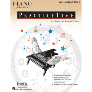 Piano Adventures: PracticeTime Assignment Book for Sale in Waukegan, IL - Family Piano Co.
