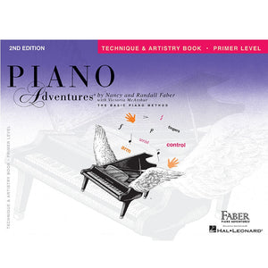 Piano Adventures: The Basic Piano Method - Technique & Artistry Book Primer Level (2nd Edition) for sale in Waukegan, IL - Family Piano Co