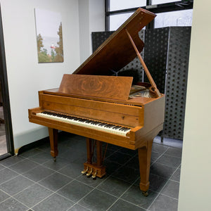 Adam Schaaf 5'5 Satin Walnut Grand Piano for sale in Waukegan, Illinois | Family Piano Co