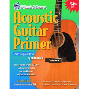Acoustic Guitar Primer for Beginners - Revised Edition (w/ CD) for sale in Waukegan, IL - Family Piano Co