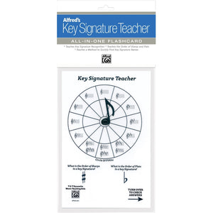 Alfred's Key Signature Teacher: All-In-One Flashcard for sale in Waukegan, IL - Family Piano Co
