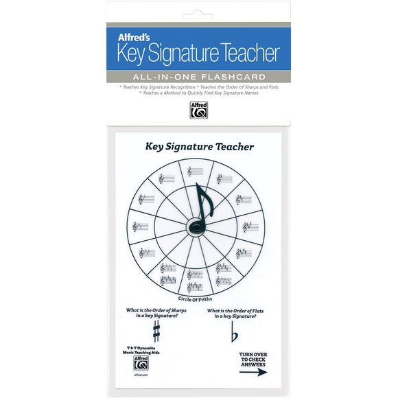 Alfred's Key Signature Teacher: All-In-One Flashcard for sale in Waukegan, IL - Family Piano Co