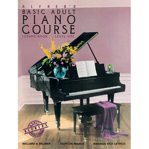 Alfred's Basic Adult Piano Course: Lesson Book - Level 1 - Family Piano Co
