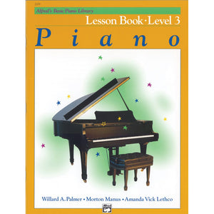 Alfred's Basic Piano Library: Lesson Book - Level 3 - Family Piano Co