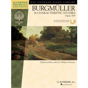Burgmüller: 18 Characteristic Studies, Op. 109 (w/ Audio Access) for sale in Waukegan, IL - Family Piano Co