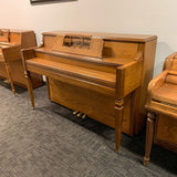 PreOwned Cable Nelson by Everett 42" Medium Walnut Console Piano for sale in Waukegan, IL | Family Piano Co.