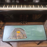 Chickering 40" Art Painted Console Piano for sale in Waukegan, IL | Family Piano Co.