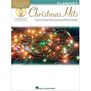 Christmas Hits: Solo Arrangements of 15 Favorite Songs - Clarinet (w/ CD) - Family Piano Co