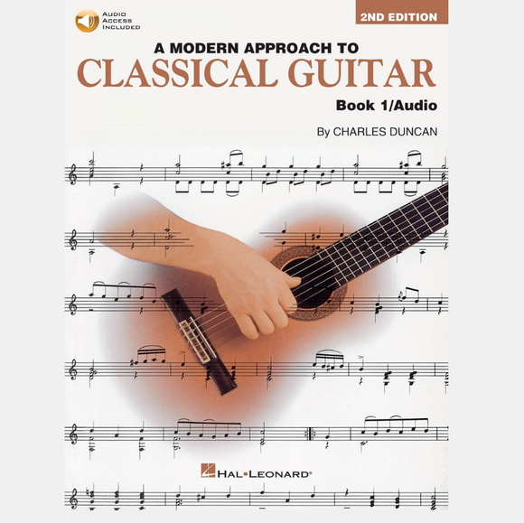 A Modern Approach to Classical Guitar - Book 1 (2nd Edition) (w/ Audio Access) - Family Piano Co