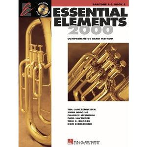 Essential Elements 2000: Comprehensive Band Method - Baritone B.C. | Book 2 (w/ CD) for sale in Waukegan, IL - Family Piano Co