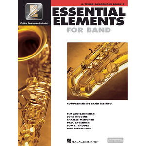 Essential Elements 2000: Comprehensive Band Method - B-Flat Tenor Saxophone | Book 2 (w/ CD) for sale in Waukegan, IL - Family Piano Co