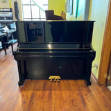 Falcone FV-32TD KD0567 52" Polished Ebony Upright Piano for sale in Waukegan, IL | Family Piano Co.