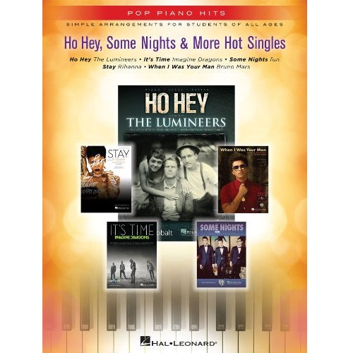 Ho Hey, Some Nights & More Hot Singles: Simple Arrangements for Students of All Ages - Pop Piano Hits for sale in Waukegan, IL - Family Piano Co