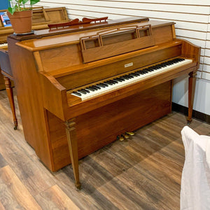Hobart M Cable 40" Medium Walnut Console Piano for sale in Waukegan, IL | Family Piano Co.