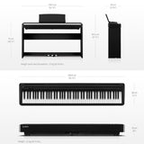 Kawai ES120 Digital Piano Dimensions