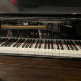 Kawai US75 52" Polished Ebony Upright Piano c1987 #1736796