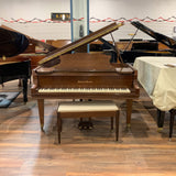 Mason & Hamlin A 85505 5'8" Satin Walnut Grand Piano for sale in Waukegan, IL | Family Piano Co