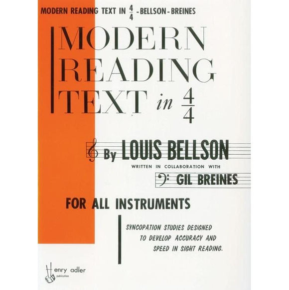Modern Reading Text in 4/4: For All Instruments for sale in Waukegan, IL - Family Piano Co
