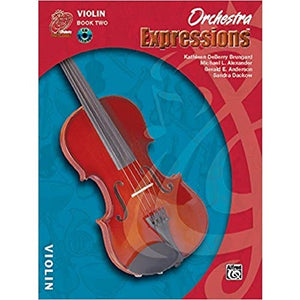 Orchestra Expressions: Violin - Book 2 (w/ CD) for sale in Waukegan, IL - Family Piano Co