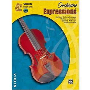 Orchestra Expressions: Violin - Book 1 (w/ CD) for sale in Waukegan, IL - Family Piano Co