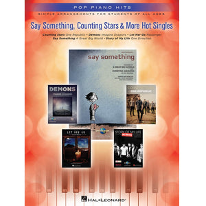 Say Something, Counting Stars & More Hot Singles: Simple Arrangements for Students of All Ages - Pop Piano Hits for sale in Waukegan, IL - Family Piano Co