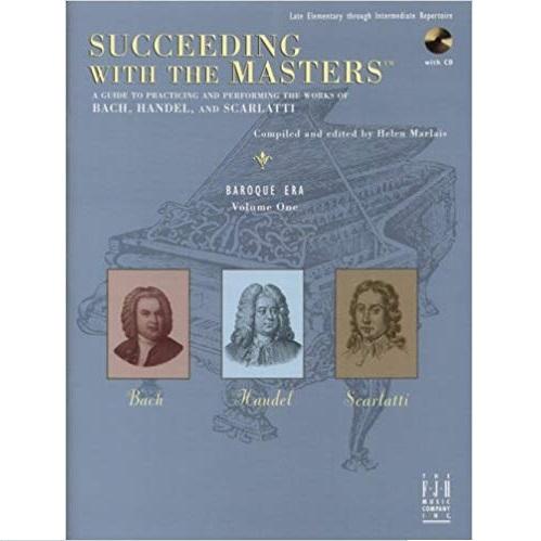 Succeeding with the Masters - Baroque Era, Volume 1 (Late Elementary through Intermediate Repertoire) (w/ CD) for sale in Waukegan, IL - Family Piano Co