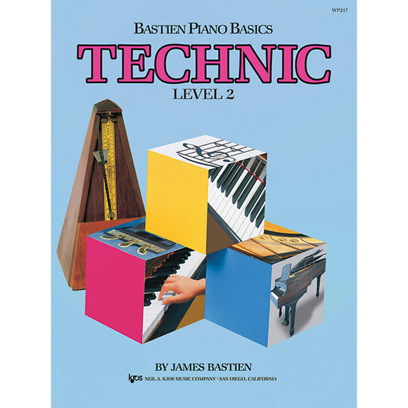 Bastien Piano Basics: Technic - Level 2 by James Bastien (Method Book) - Family Piano Co