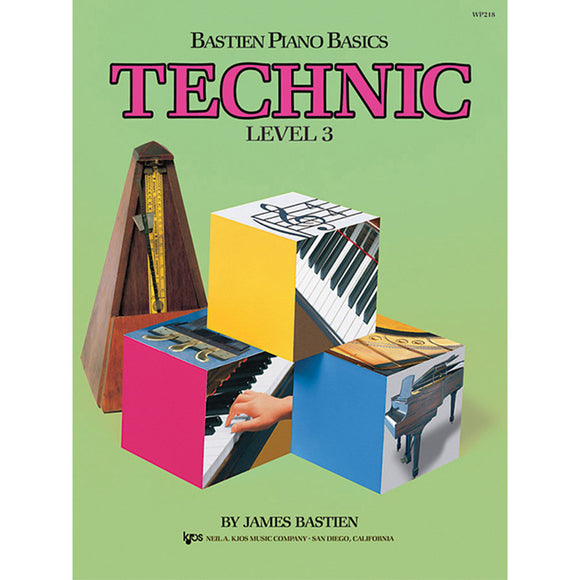 Bastien Piano Basics: Technic - Level 3  by James Bastien (Method Book) for sale in Waukegan, IL - Family Piano Co
