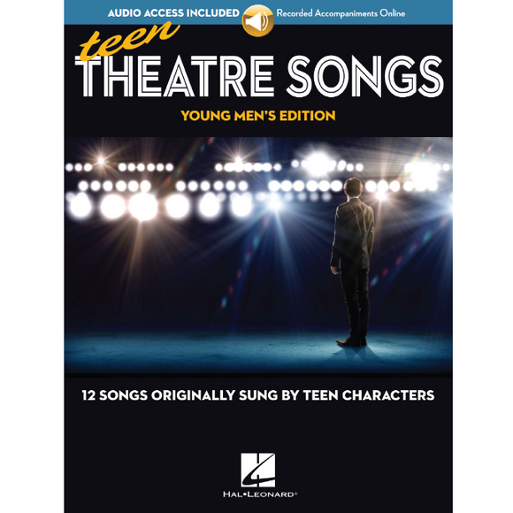 Teen Theatre Songs - Young Men's Edition: 12 Songs Originally Sung by Teen Characters for sale in Waukegan, IL - Family Piano Co