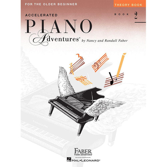 Accelerated Piano Adventures for the Older Beginner - Theory Book 2 for sale in Waukegan, IL - Family Piano Co