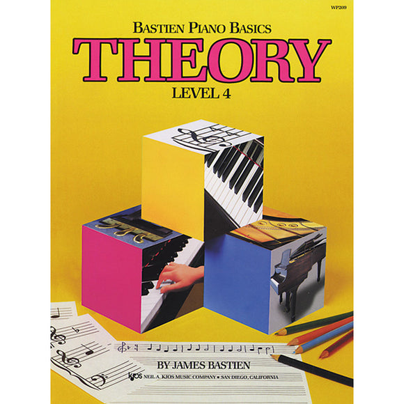 Bastien Piano Basics: Theory - Level 4 by James Bastien (Method Book) - Family Piano Co